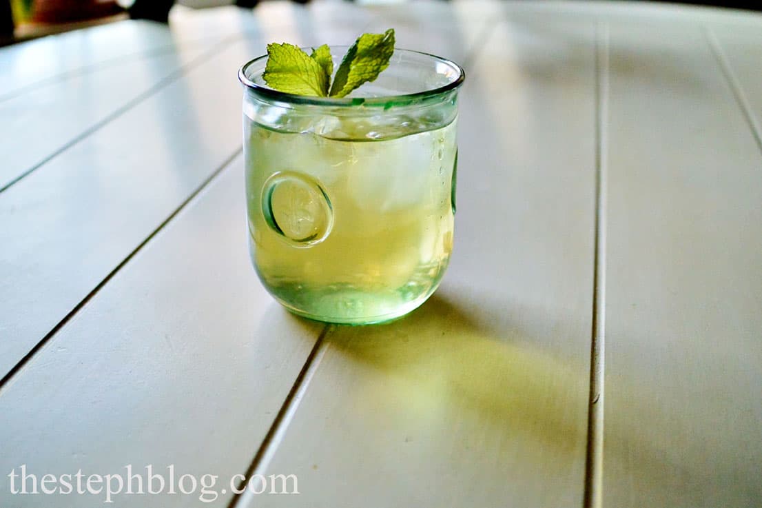 Easy Green Sun Tea