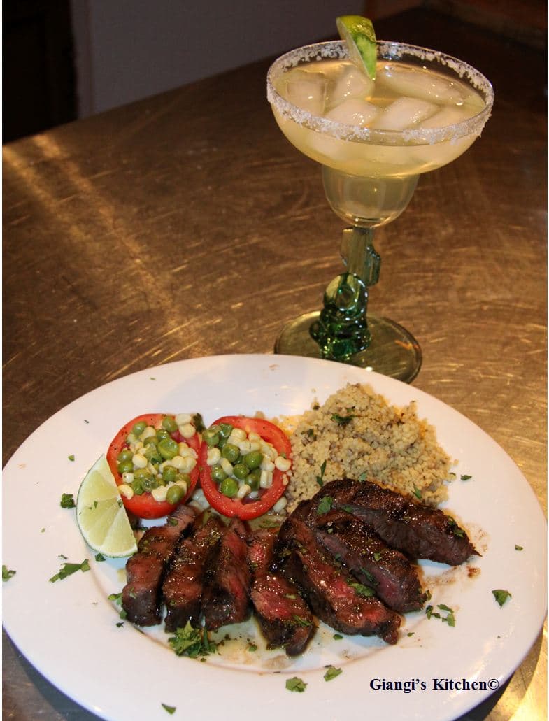 Tequila Lime Flat Iron Steak