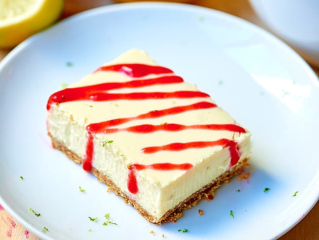 Tequila Lime Cheesecake Bars