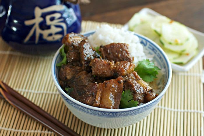 Thai Braised Pork Belly