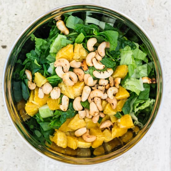 Orange Cashew Salad