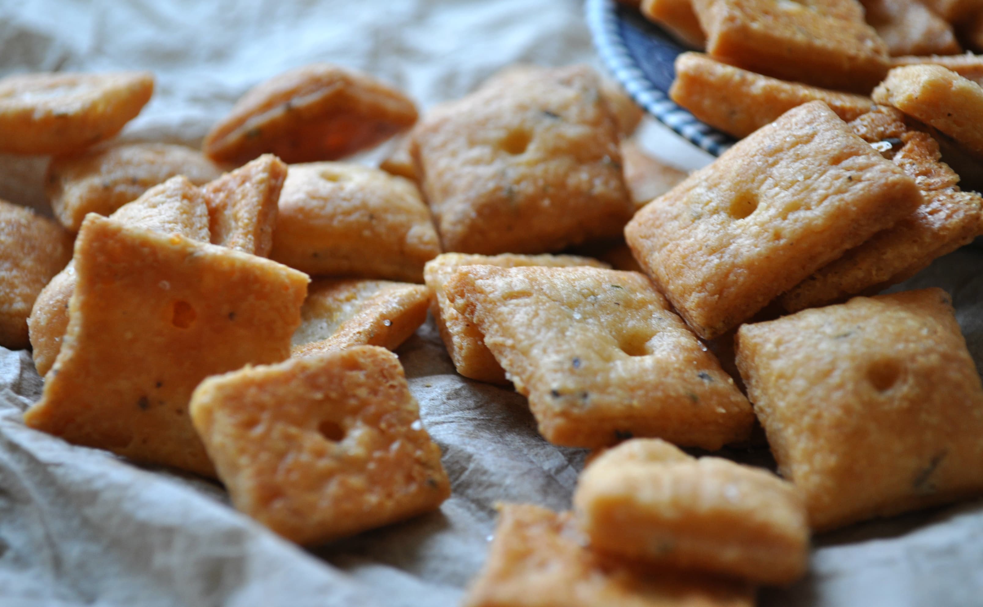 Thyme and Black Pepper Cheez-Its