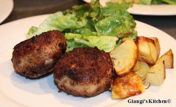 Turkey and Sausage Boulettes