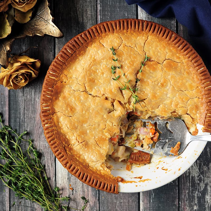 Turkey Pot Pie (StreetSmart Kitchen)