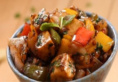 Veg Paneer Chilli Dry