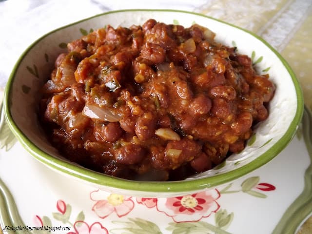 Meatless Chili Bake