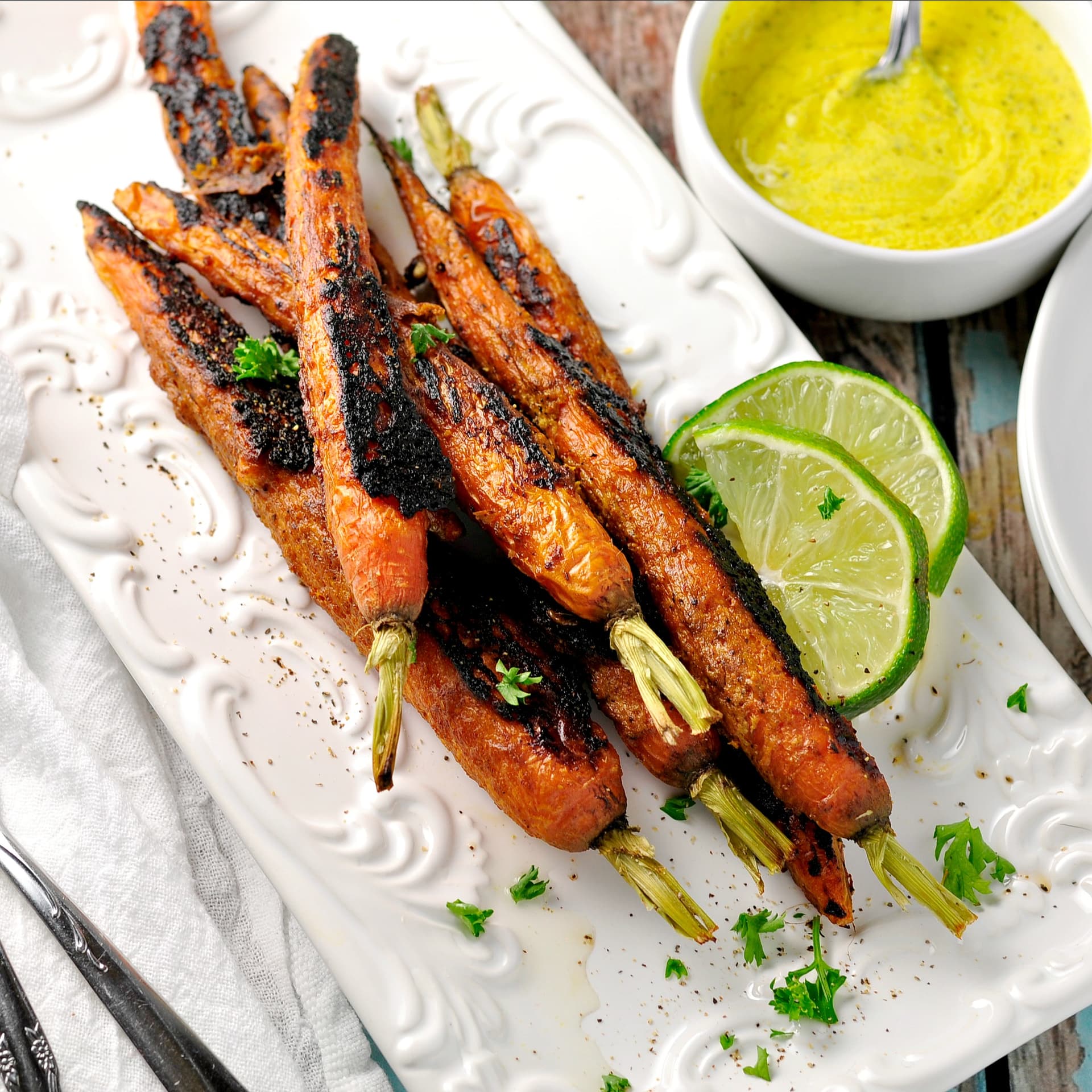 Vindaloo Curry Spiced Carrots