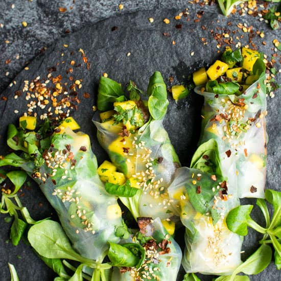 Winter Spring Rolls