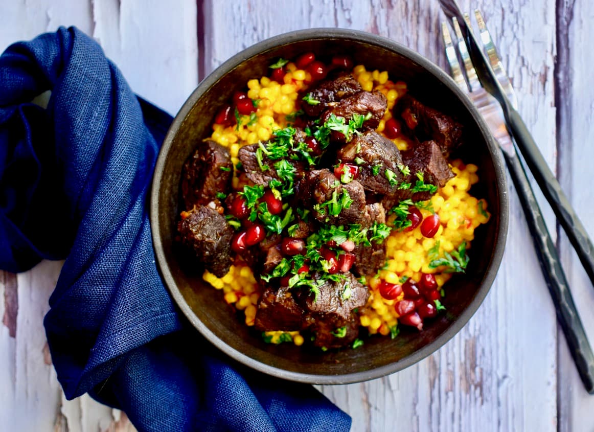 Lamb Stew With Israeli Couscous
