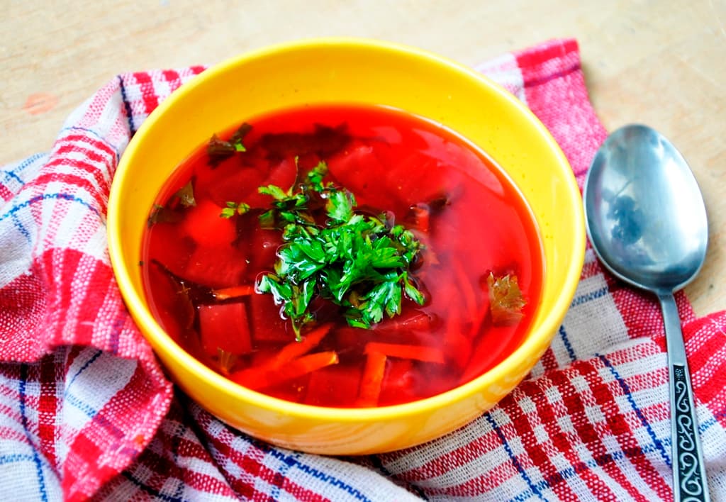 Vegan Beet Borscht