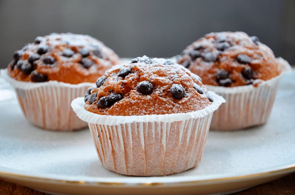 Chocolate Chip Coconut Muffins