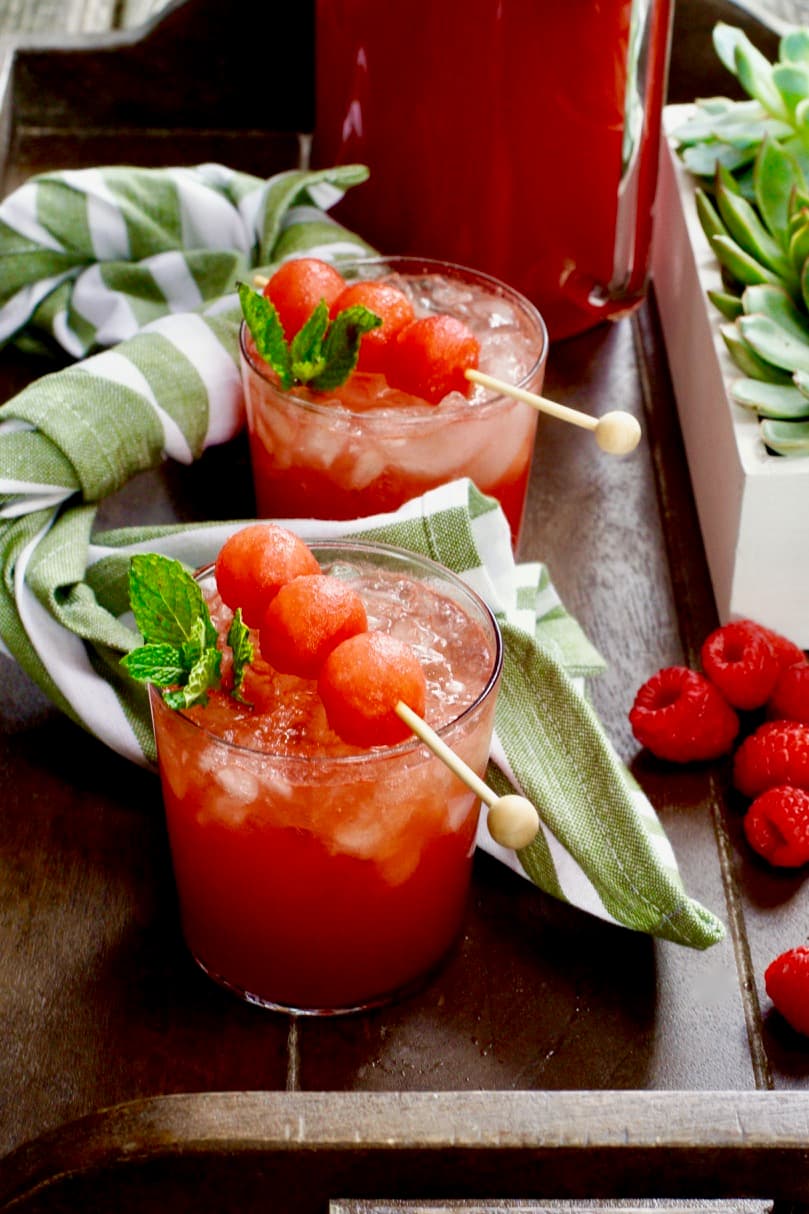 Raspberry-Watermelon Sangria 