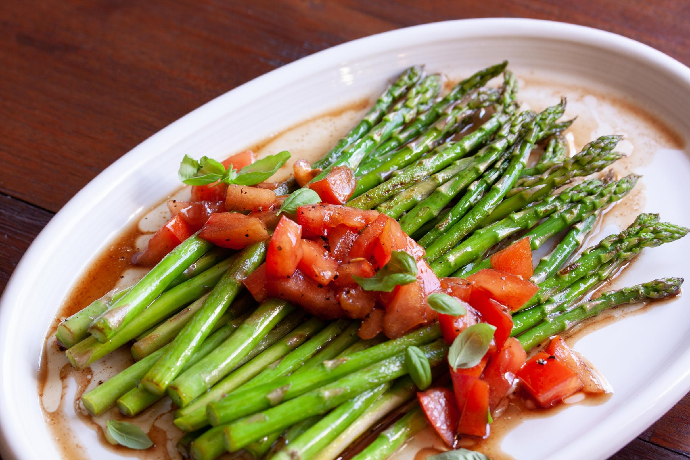 Asparagus with Balsamic Vinaigrette