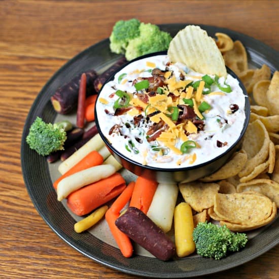 Bacon Cheddar Ranch Dip 