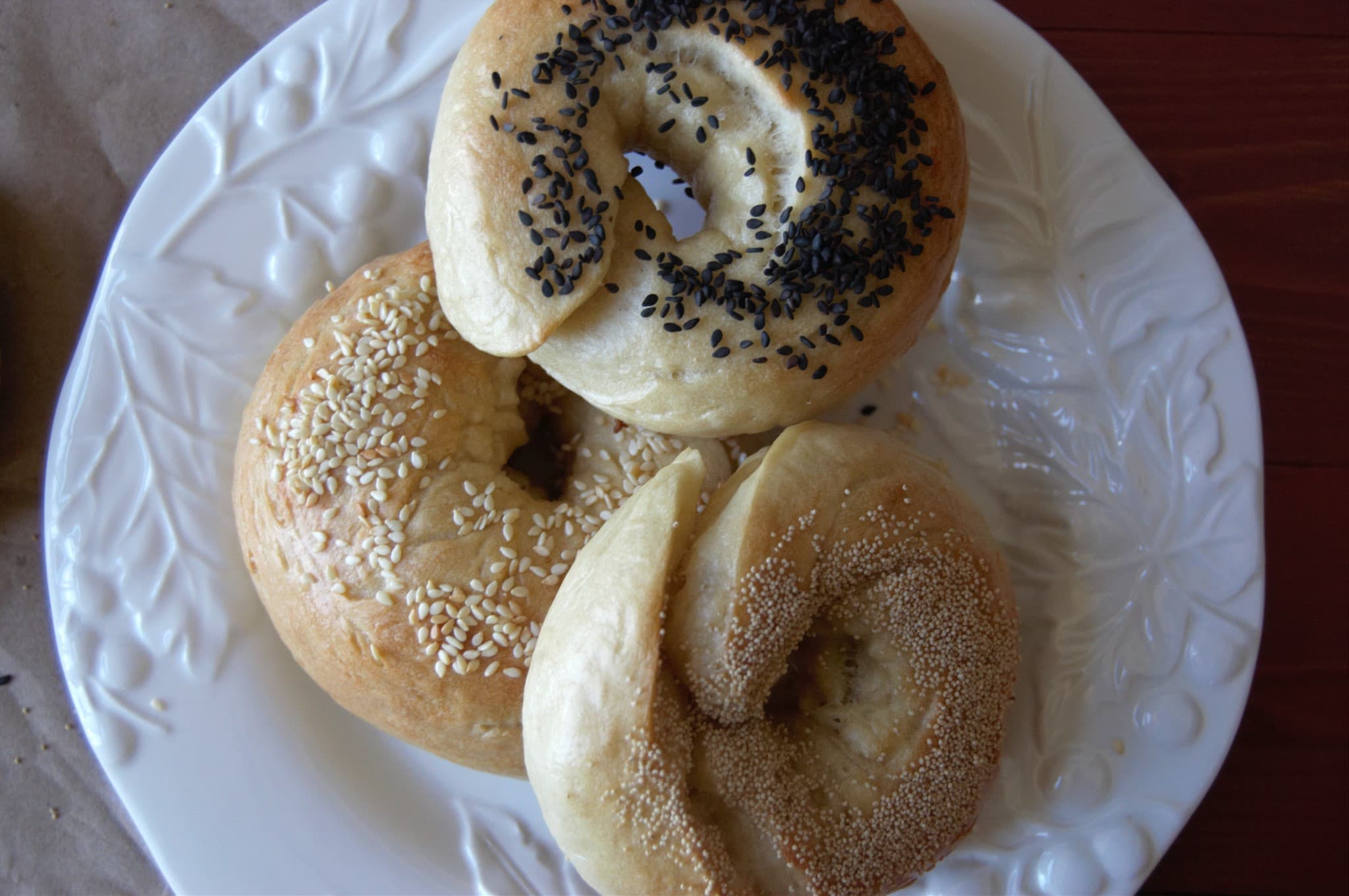 Homemade bagels!