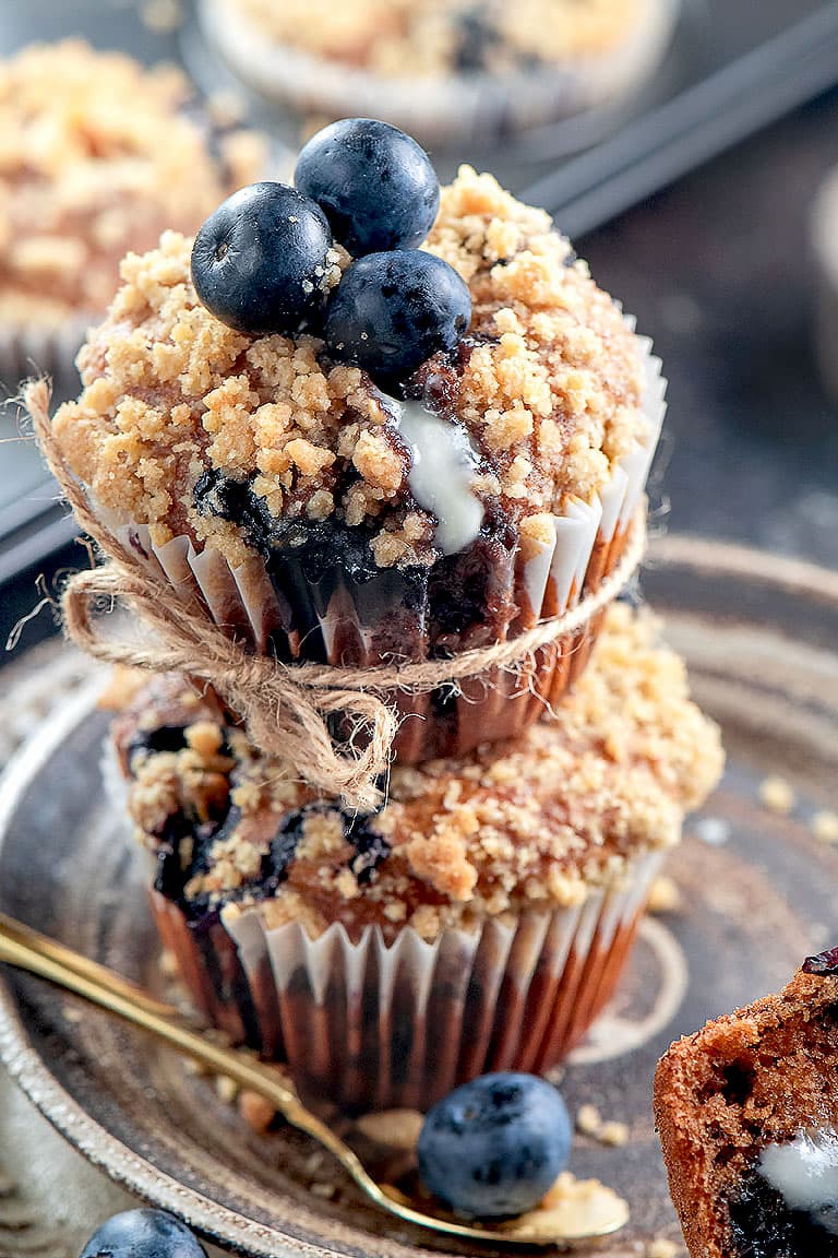 Best Banana Blueberry Muffins