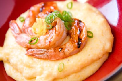 Barbecued Shrimp & Grits
