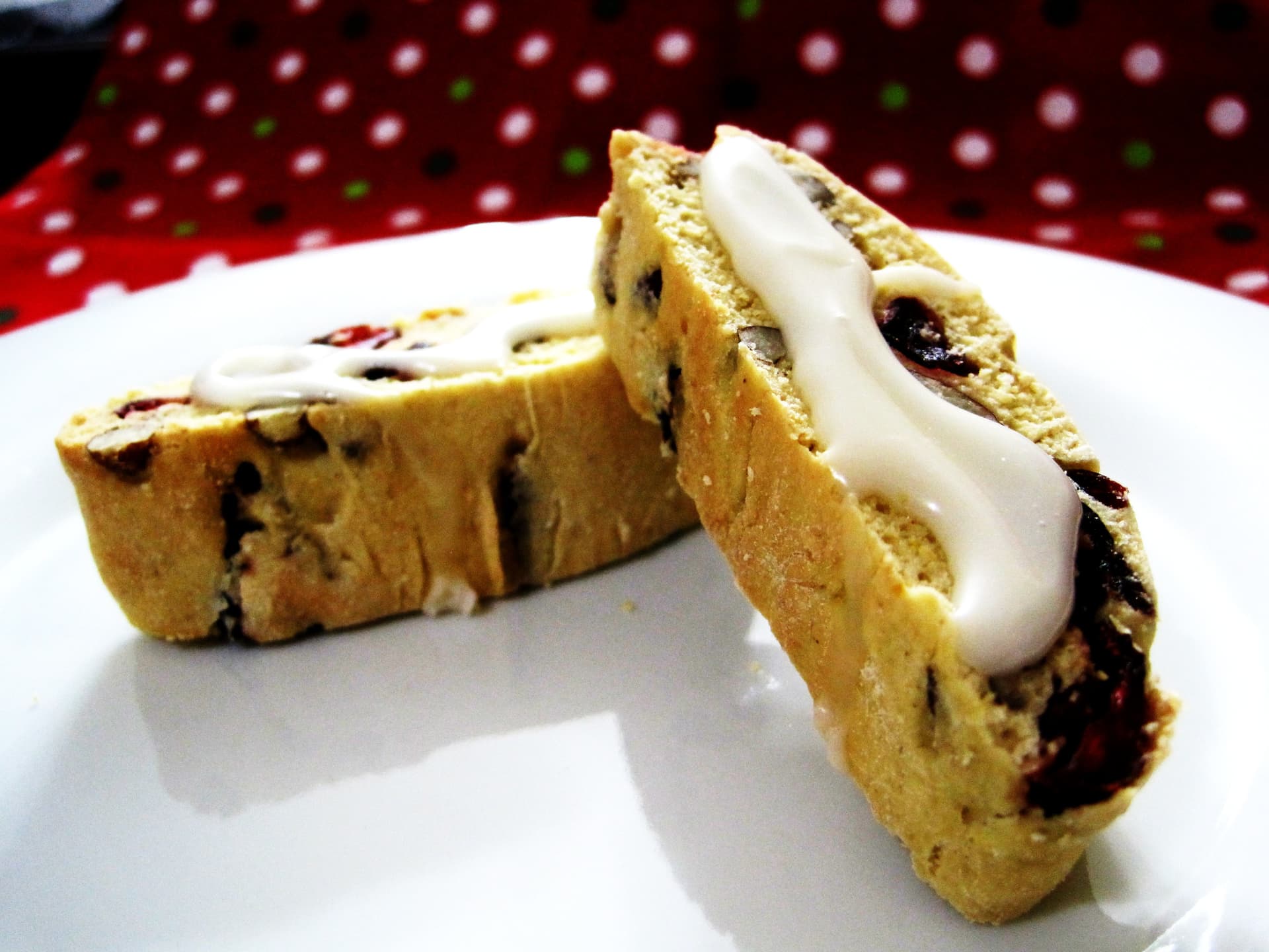 Cranberry Orange Biscotti