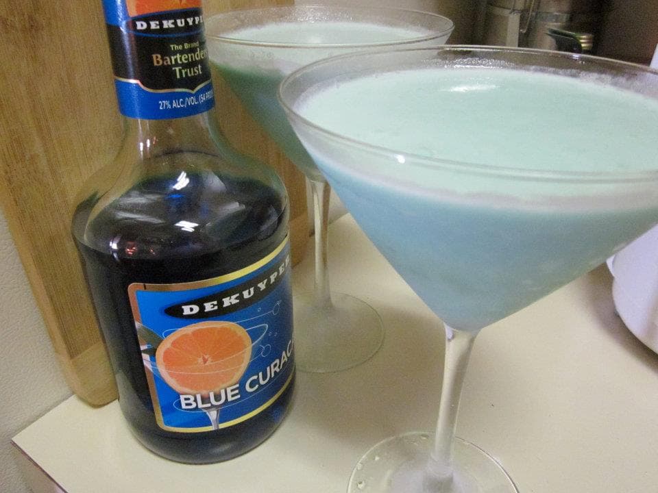 Creamy Blue Daiquiri