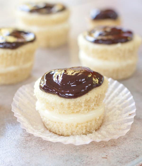 Boston Cream Pie Cupcakes