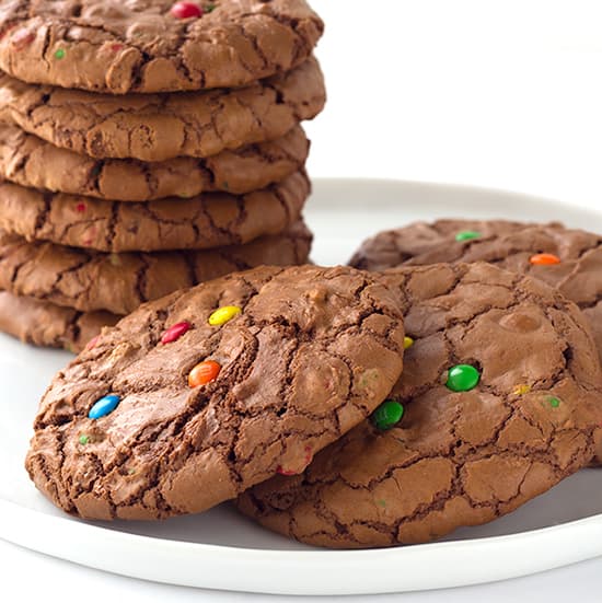 Soft Brownie Cookies
