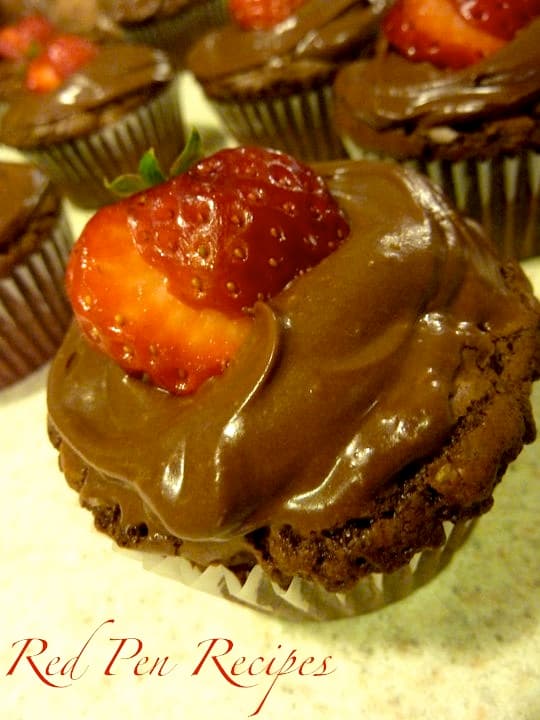 Curtis Stone's brownie cupcakes