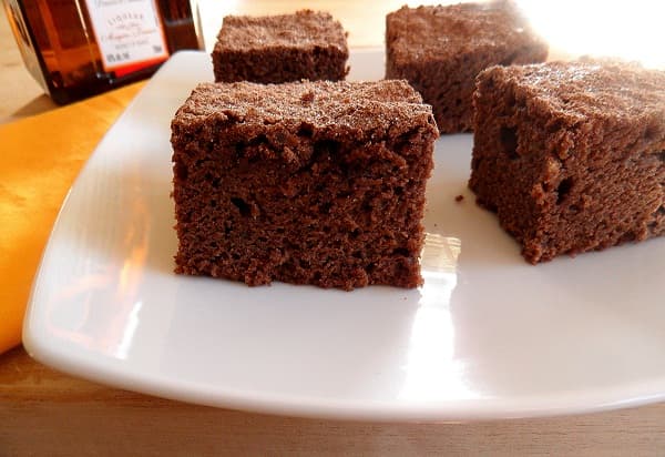 Orange Liqueur {Cointreau} Brownies