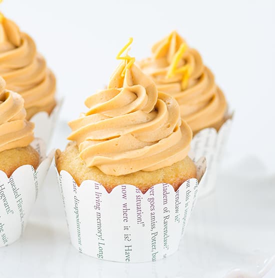 Butterbeer Cupcakes