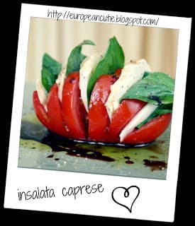 insalata caprese ♥ 