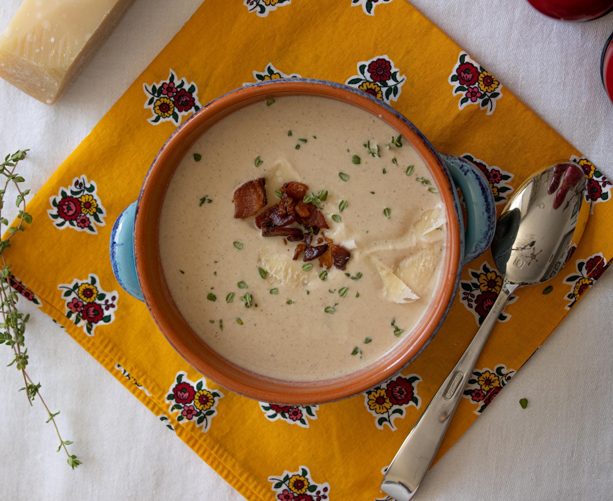Roasted Cauliflower Soup - Giangi's Kitchen