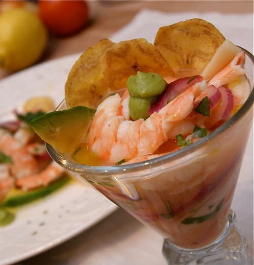 Ceviche de Camarones – Shrimp Ceviche
