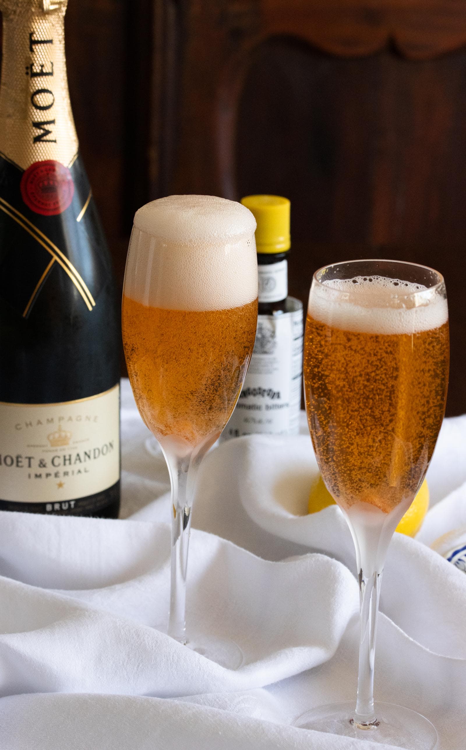 Champagne Cocktail – Valentine’s Day Cocktail