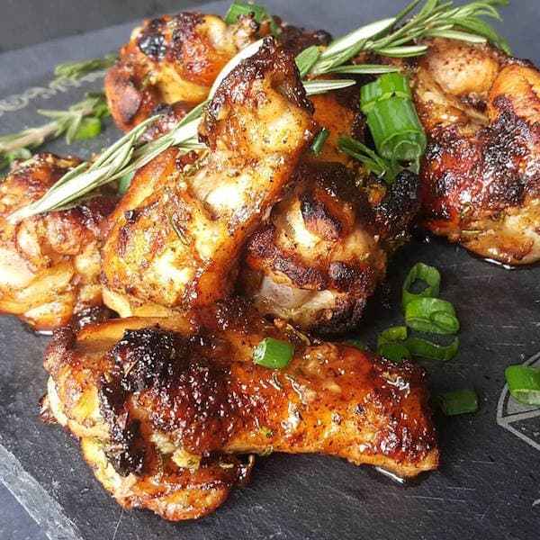 Honey Mustard & Sriracha Chicken Wings 