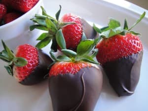 Spice Up Your Night Chocolate Strawberries