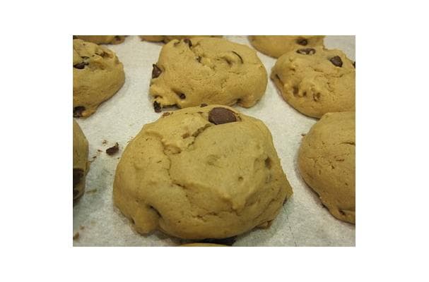 Vegan Diabetic Friendly Chocolate Chip Cookies