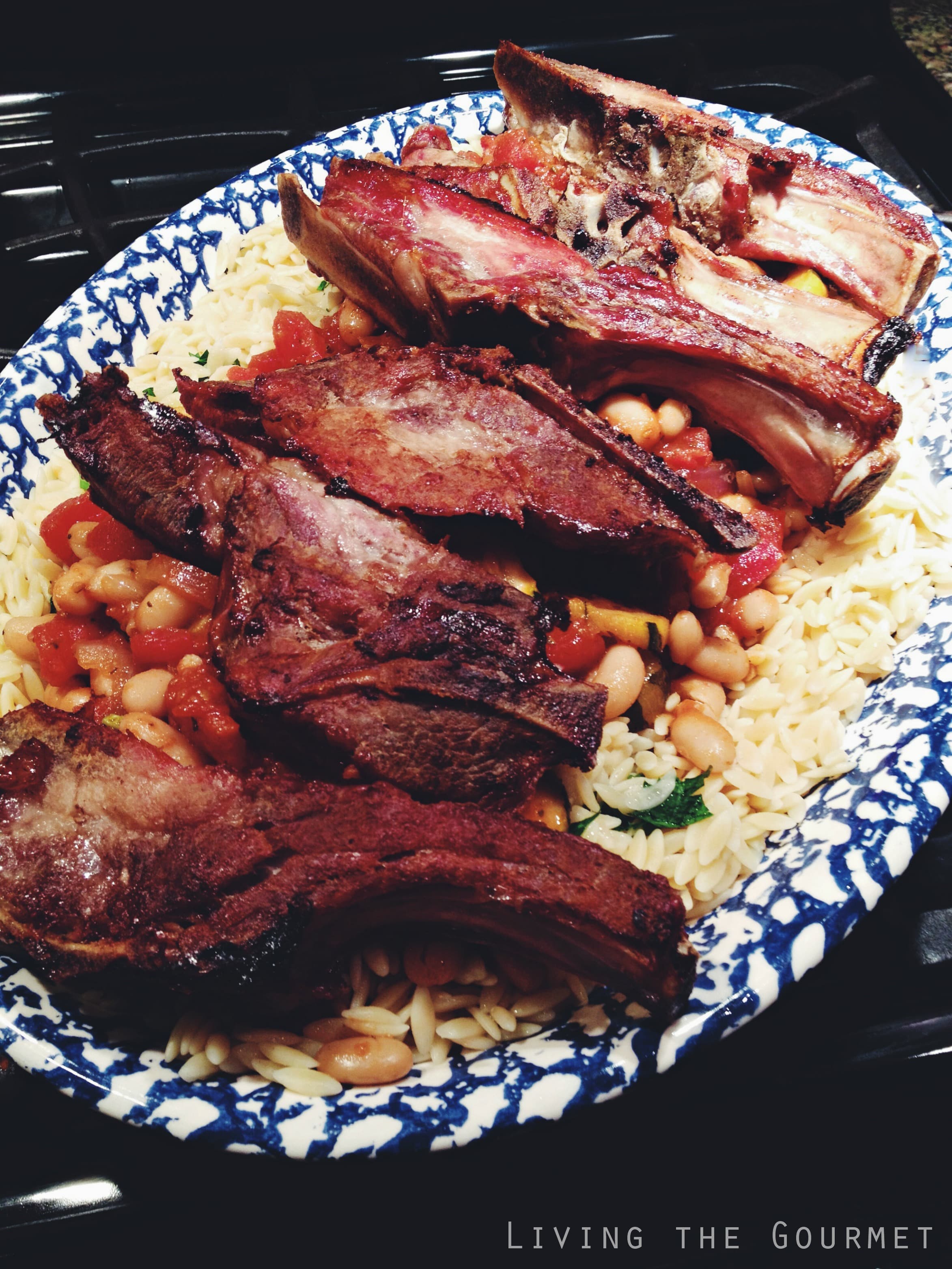 Country Ribs and Orzo