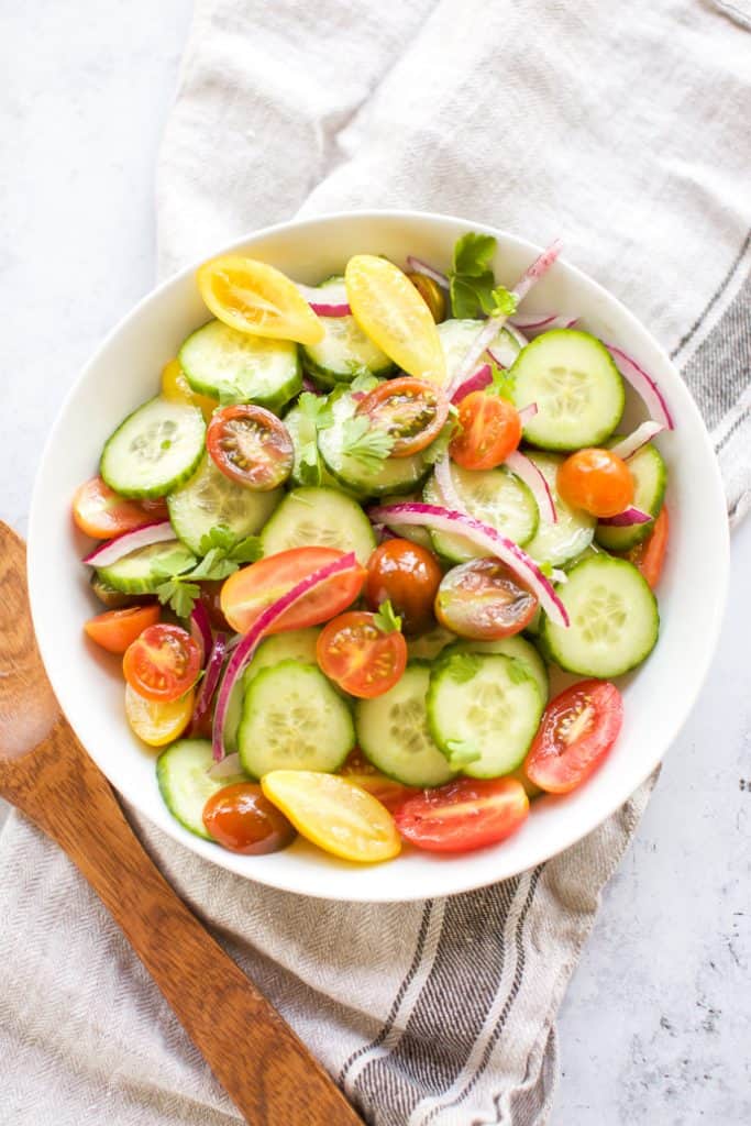 Cucumber and Tomato Salad
