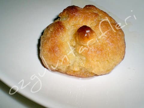 Damla sakızlı hanım göbegi tatlısı