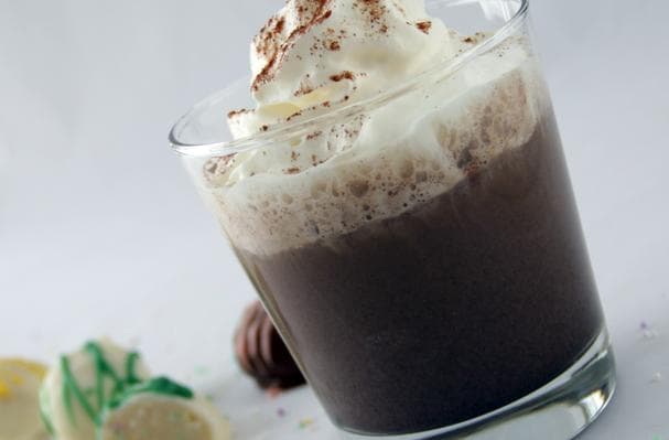 Dark Chocolate Cinnamon Easter Eggnog