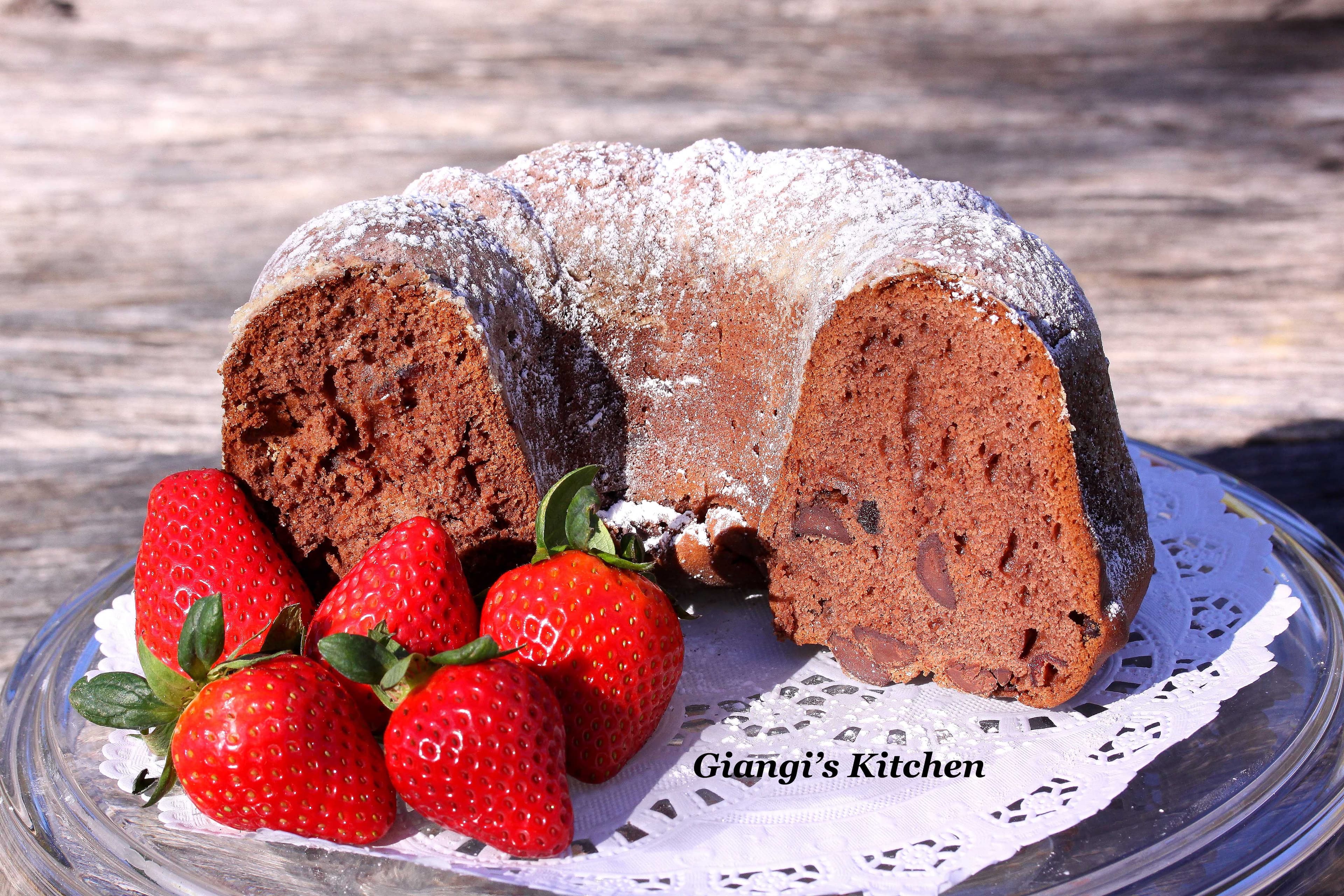 Deep Chocolate Pound Cake