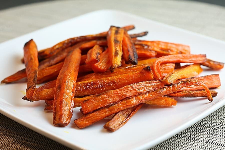 Diabetic Carrot French Fries