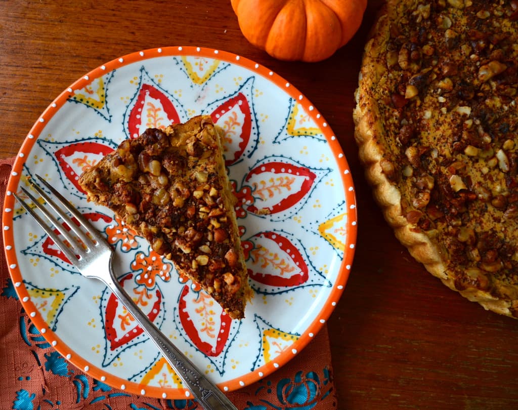 SPICY AND SAVORY PUMPKIN PIE
