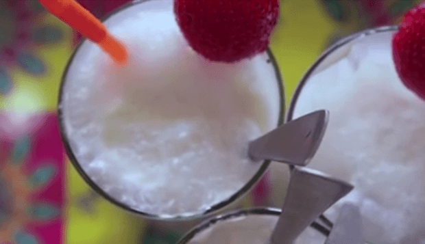 A Summery Vanilla Milkshake