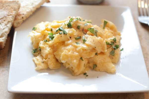 Perfect Soft Scrambled Eggs