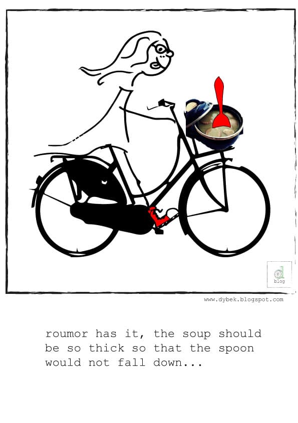 Dutch erwtensoep - split peas soup