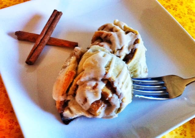 Lazy Chai Cinnamon Rolls