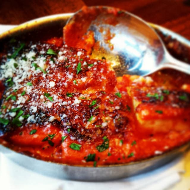 Gnocchi alla Romana with Onion and Butter Tomato Sauce 