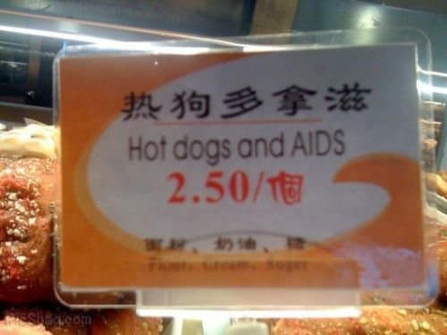 2 Hilarious Food Related Signs 