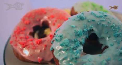 Froot Loop Donuts