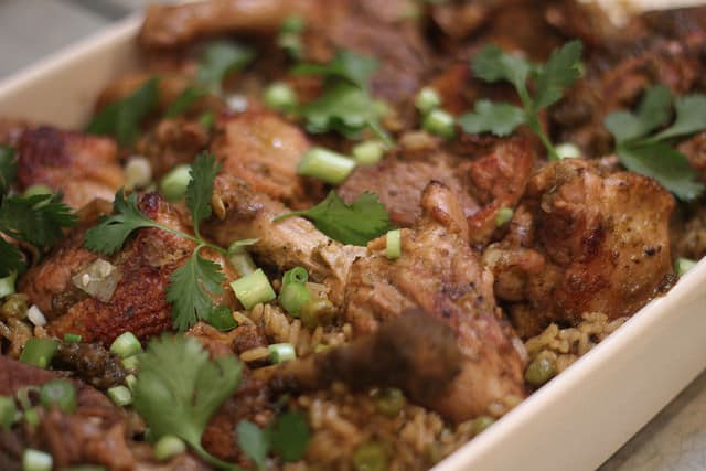 Arroz con Pato: Peruvian-style Duck with Rice